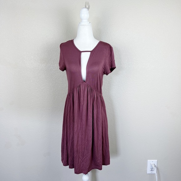 LA HEARTS Maeve Cut Out Skater Casual Dress - Picture 3 of 7